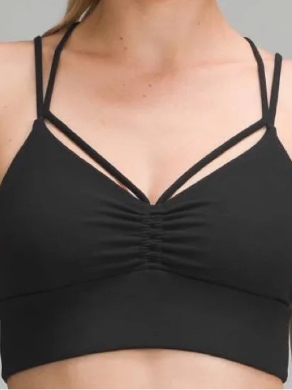 Lululemon Nulu Strappy ruched Bra